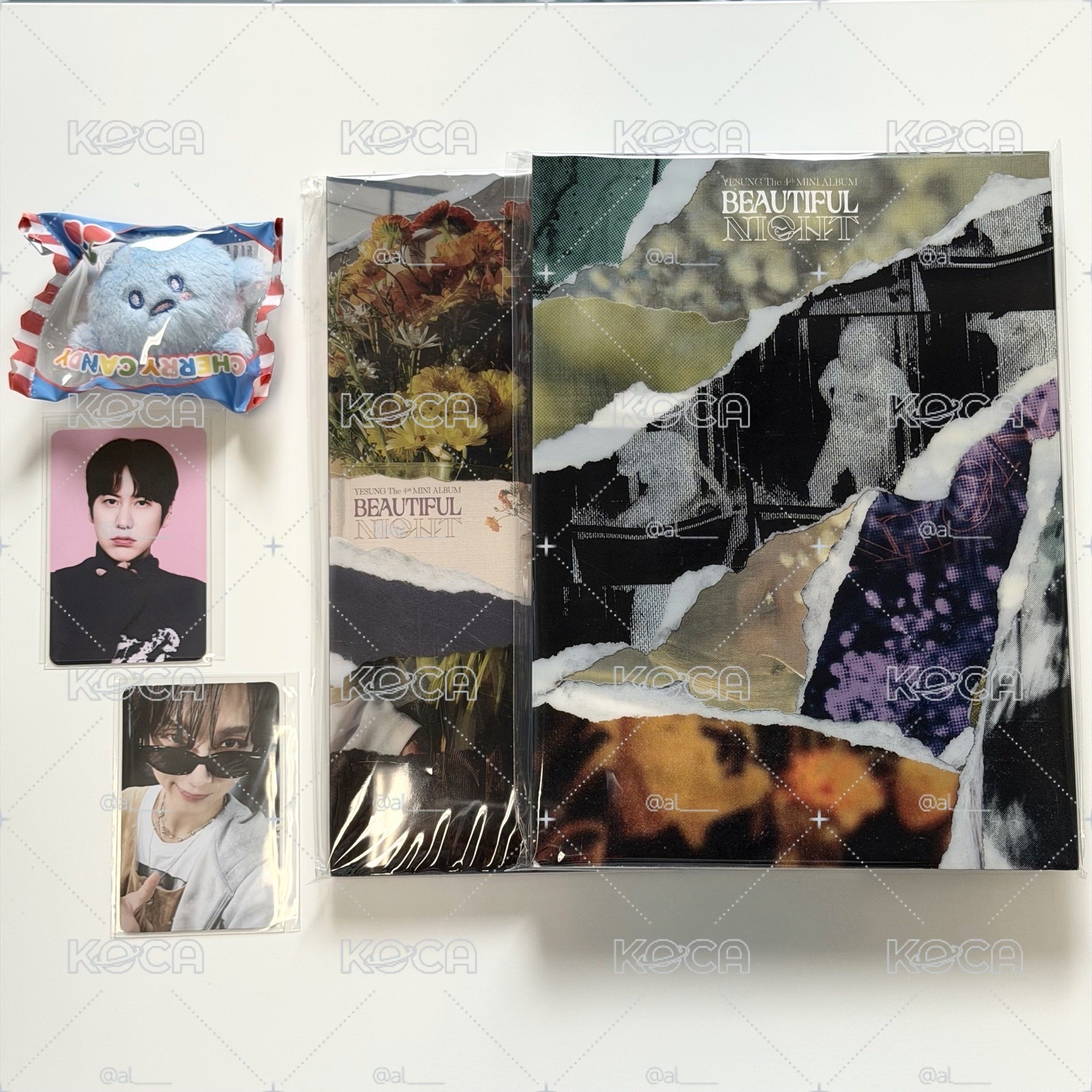 ［ 合售 ］ SUPER JUNIOR SJ Market 希澈磁鐵+藝聲迷四空專+圭賢藝聲小卡