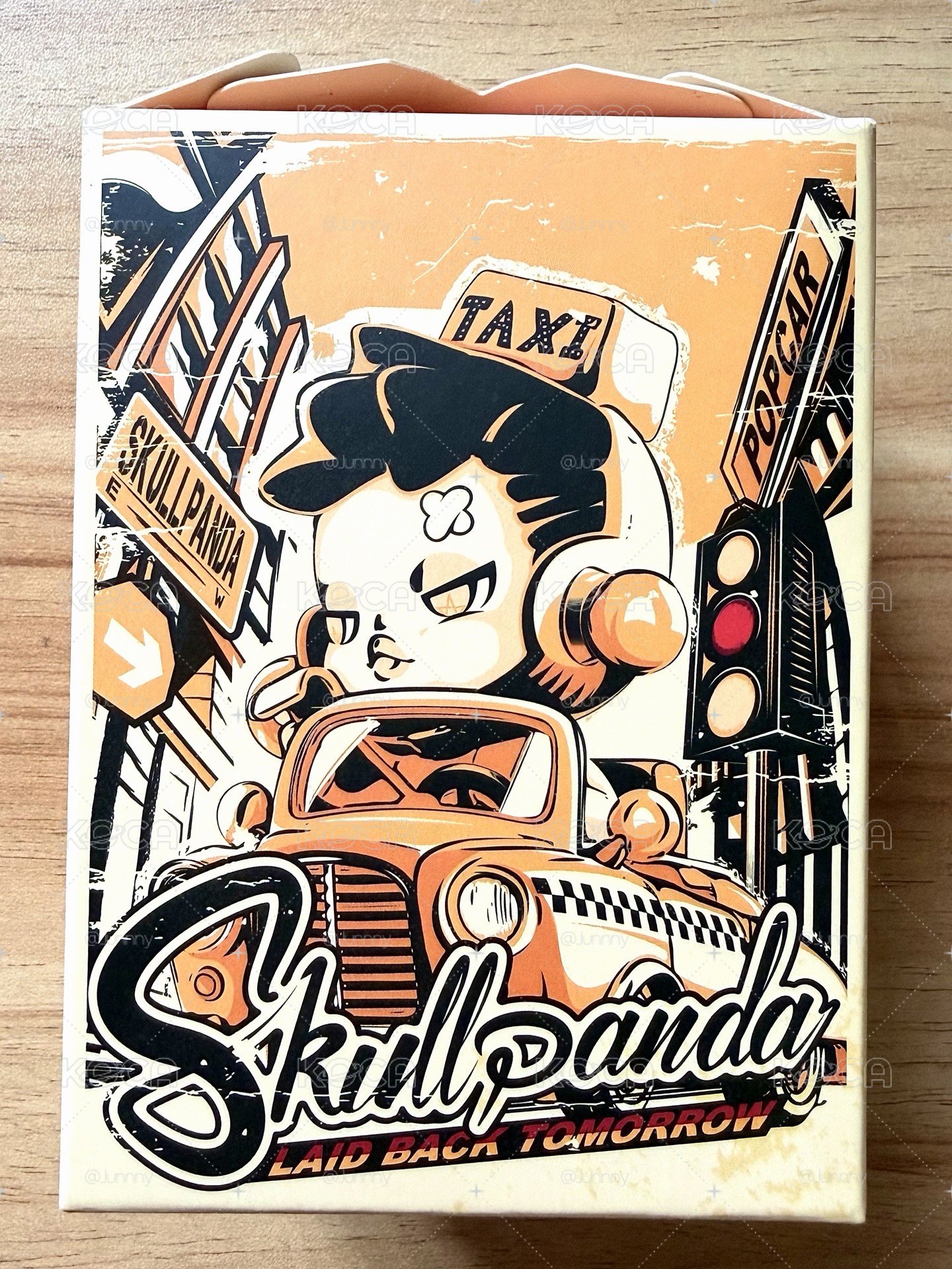 POP MART SKULLPANDA 明日早高峰 重磅出街 確認款 正版