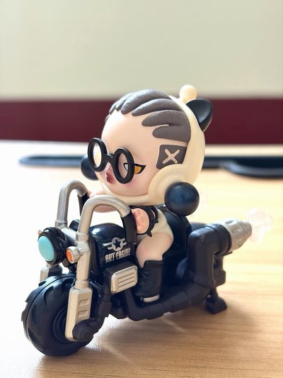 POP MART SKULLPANDA 明日早高峰 重磅出街 確認款 正版