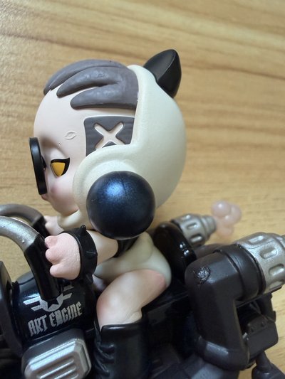 POP MART SKULLPANDA 明日早高峰 重磅出街 確認款 正版