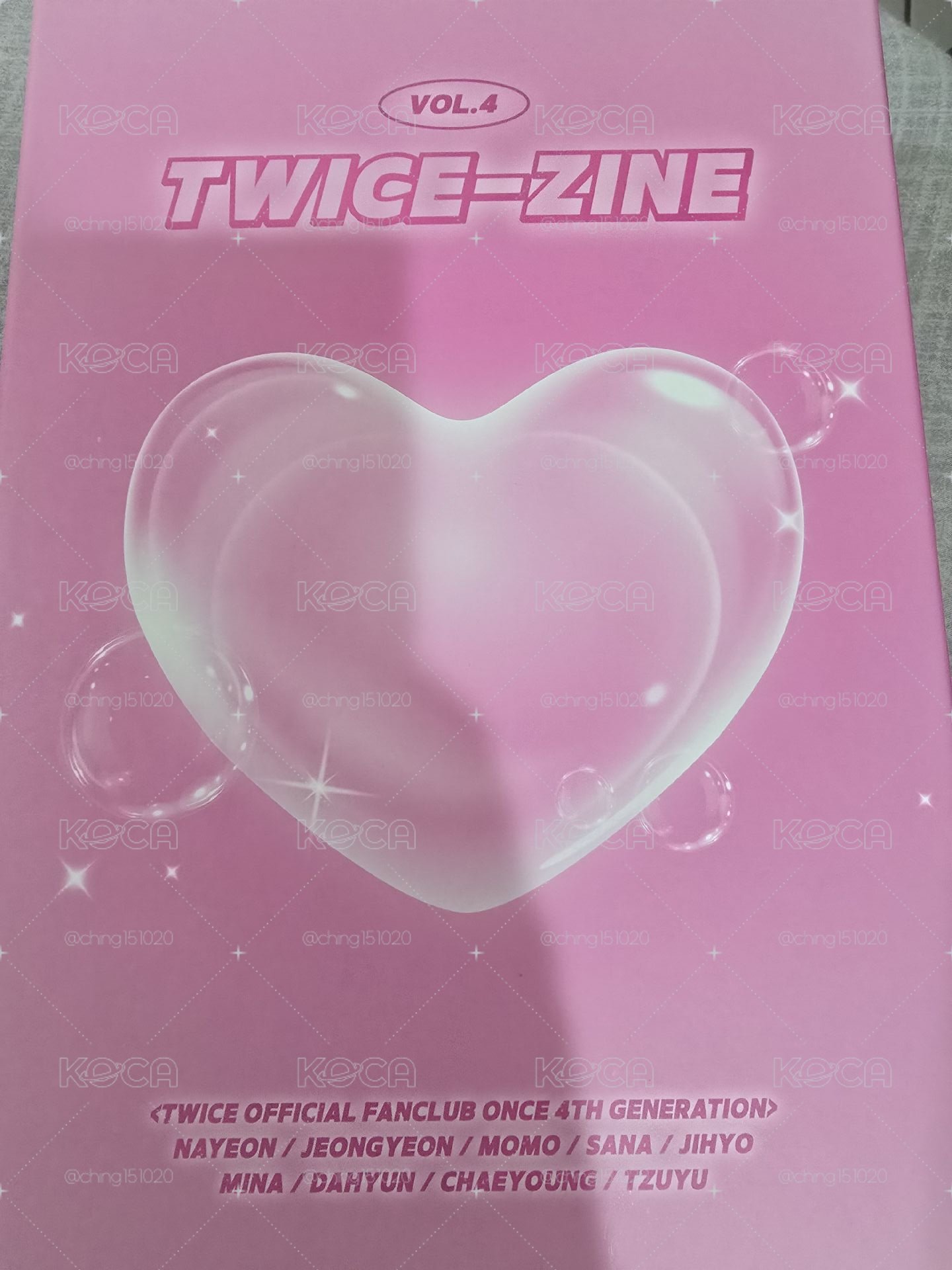 TWICE 4期會員禮