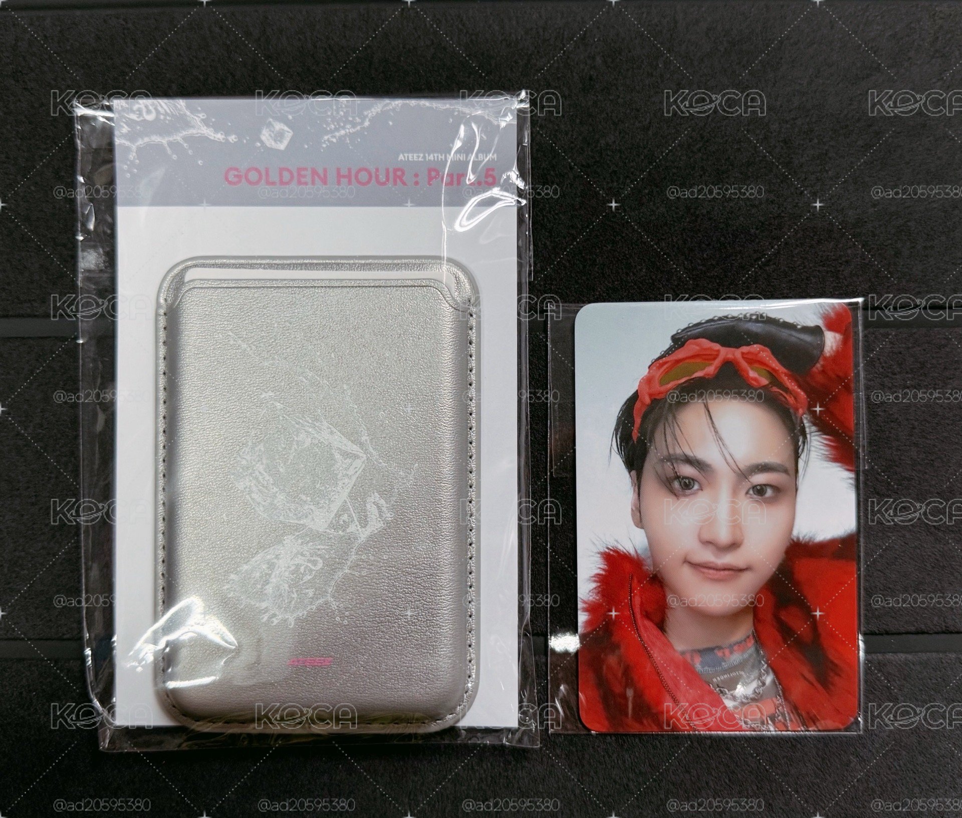 GH5 快閃店 磁吸卡夾含卡 星 Magnetic Card Case