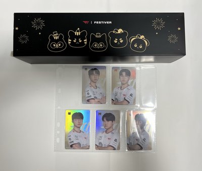 T1xFestiver聯名卡一套+滑鼠墊