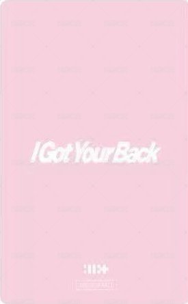 I Got Your Back 塔店 hmv 會場限定 幸運卡  背面