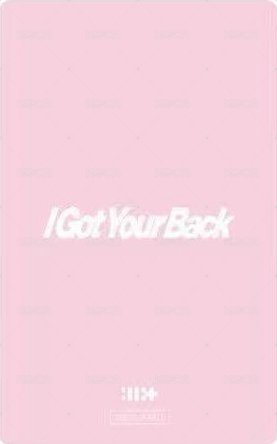 I Got Your Back 塔店 hmv 會場限定 幸運卡  背面