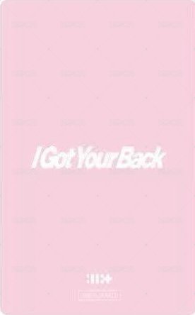I Got Your Back 塔店 hmv 會場限定 幸運卡  背面