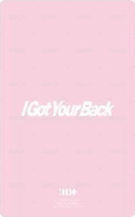 I Got Your Back 塔店 hmv 會場限定 幸運卡  背面