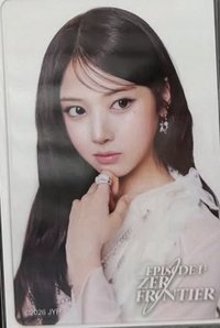 世巡 JYP JAPAN 線下參加賞 透明卡 周邊卡 下排/C