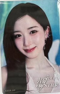 世巡 JYP JAPAN 線下參加賞 透明卡 周邊卡 中排/B