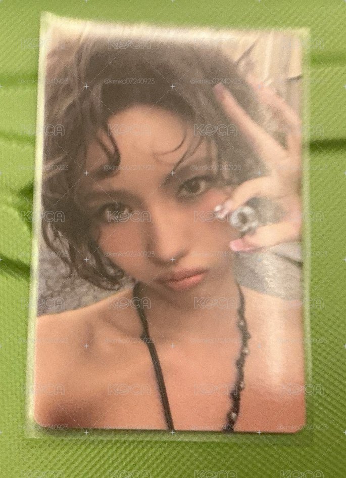 Idle 田小娟 WE MADE小卡
