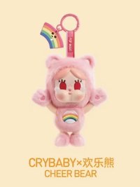 CRYBABY×Care Bears系列 吊飾 歡樂熊