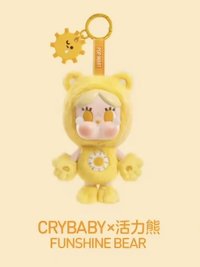 CRYBABY×Care Bears系列 吊飾 活力熊