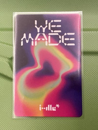 Idle minnie We made小卡