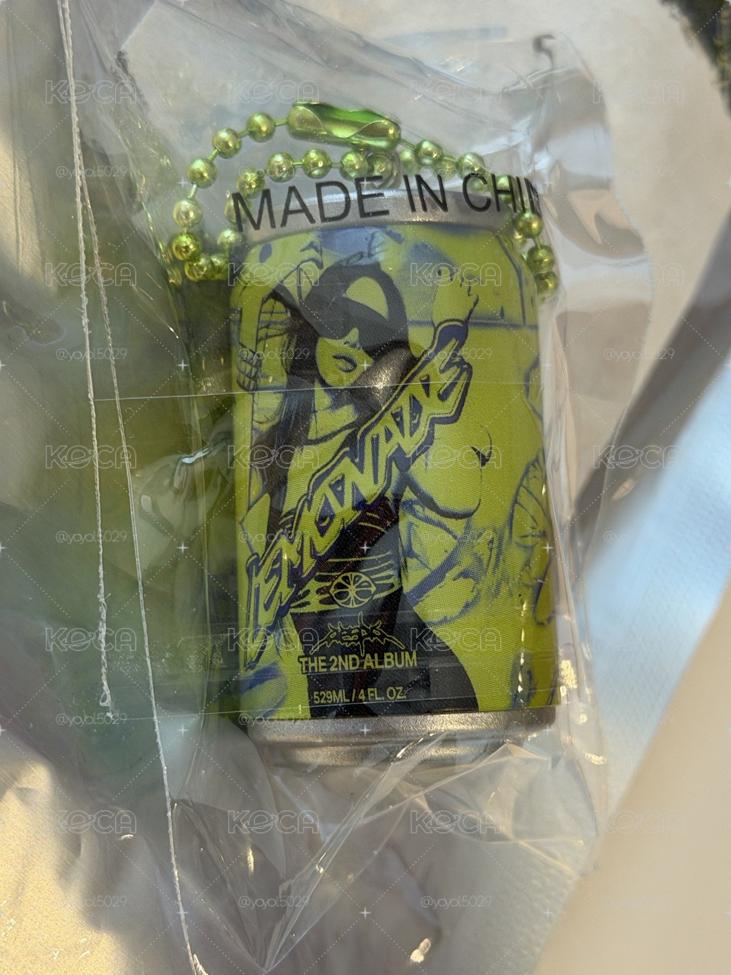 aespa Lemonade快閃🍋 罐子吊飾 吉