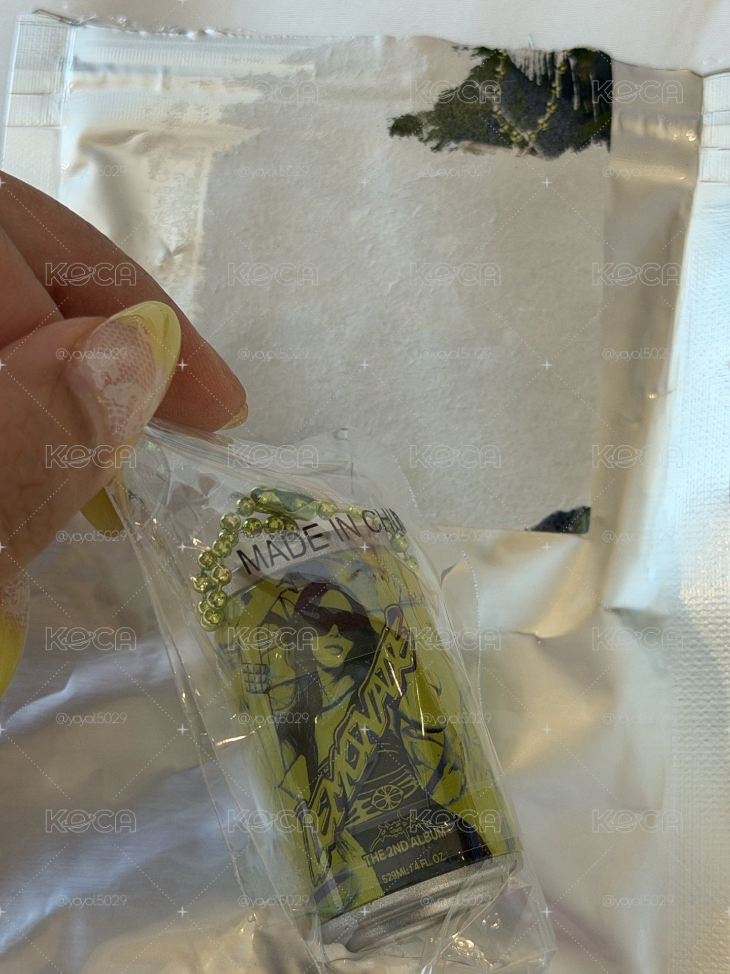 aespa Lemonade快閃🍋 罐子吊飾 吉