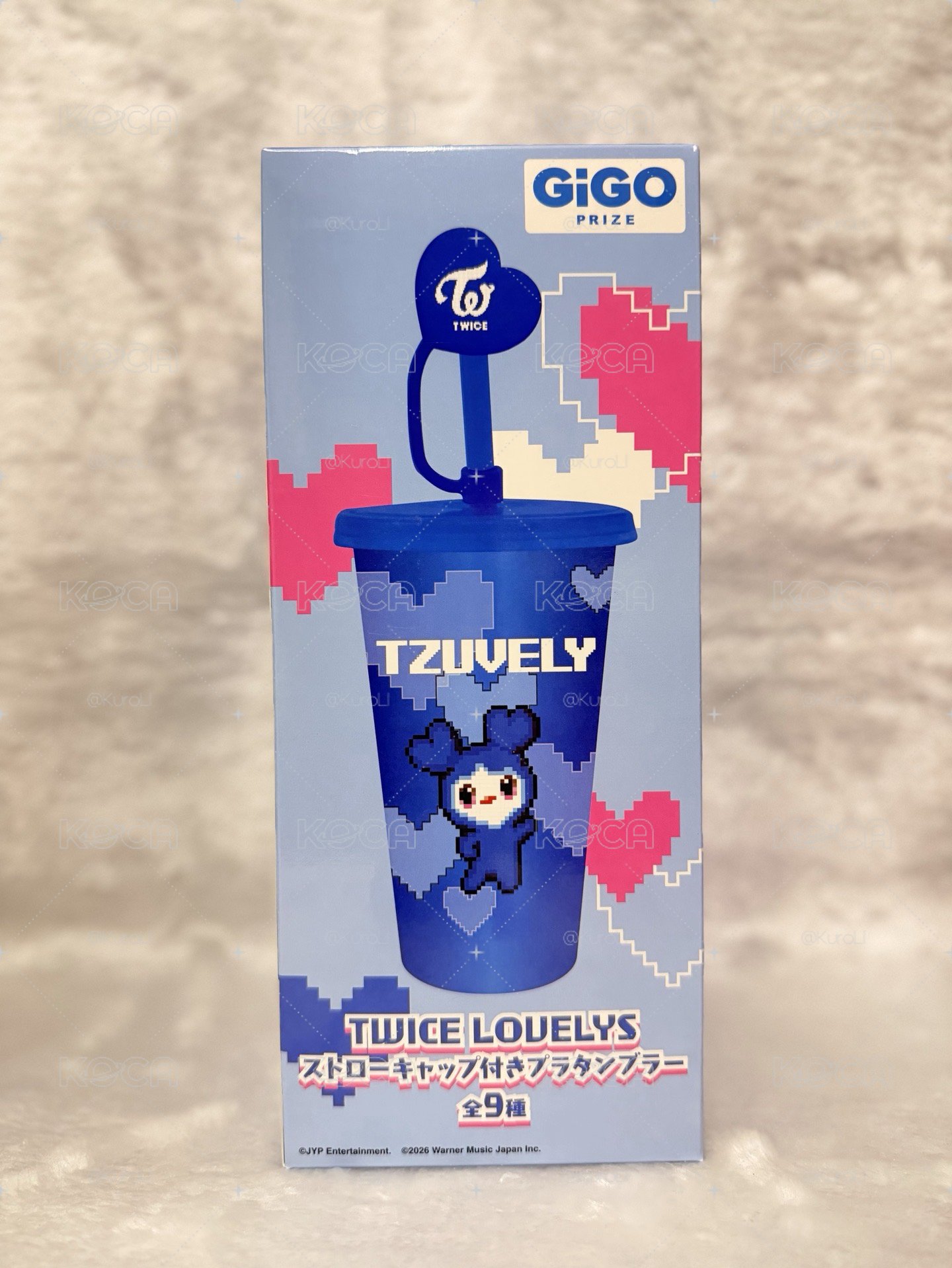 子瑜💙吸管隨行杯 • 日本限定GIGO（全新未拆）