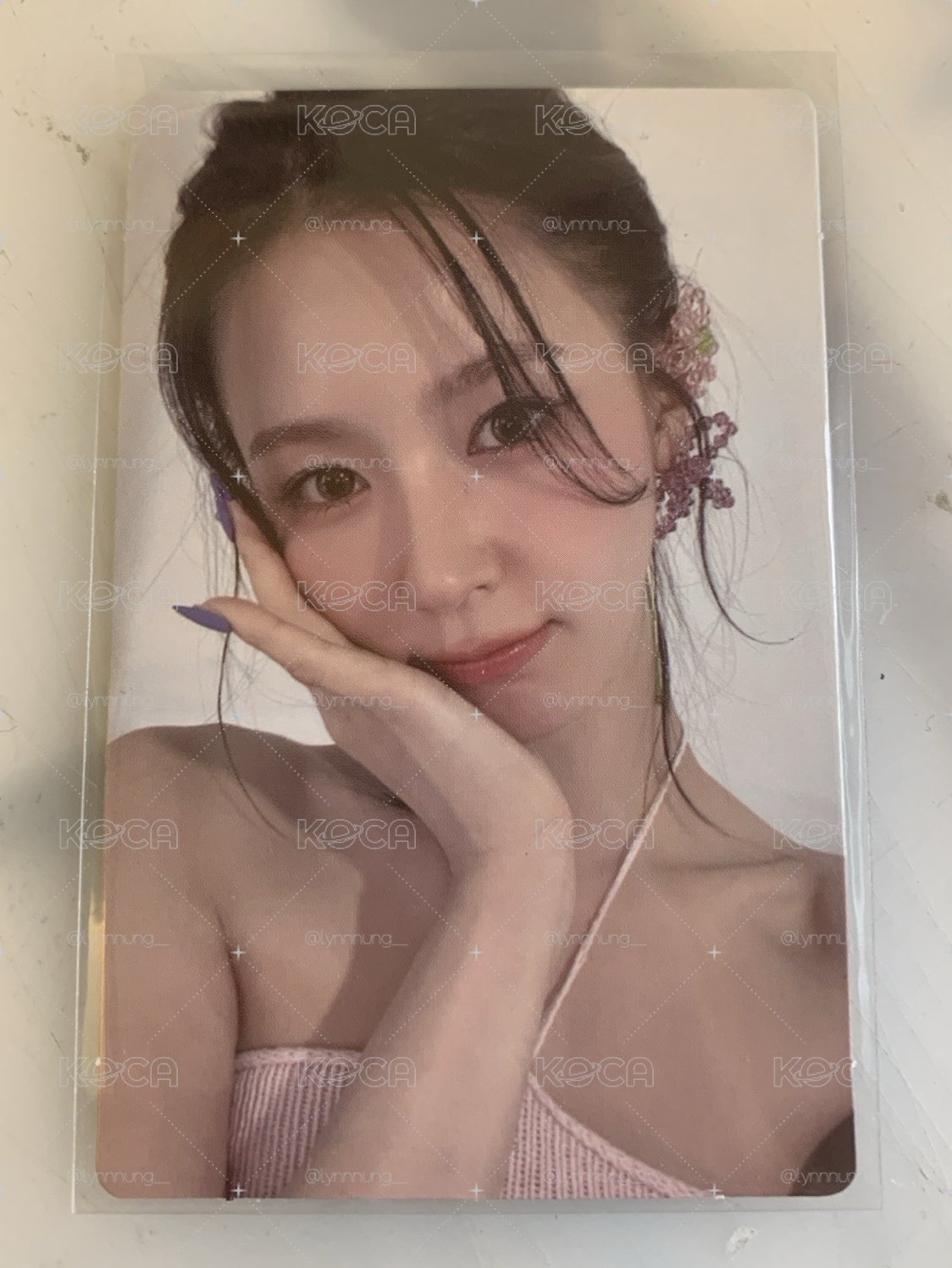 idle專輯小卡-薇娟