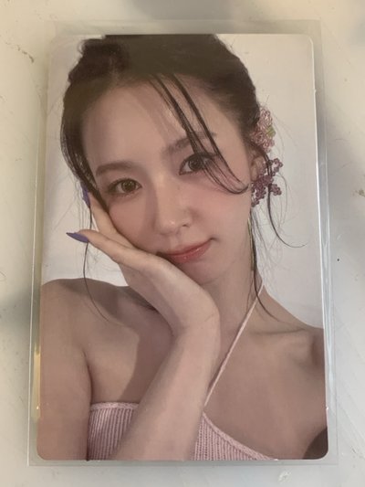 idle專輯小卡-薇娟
