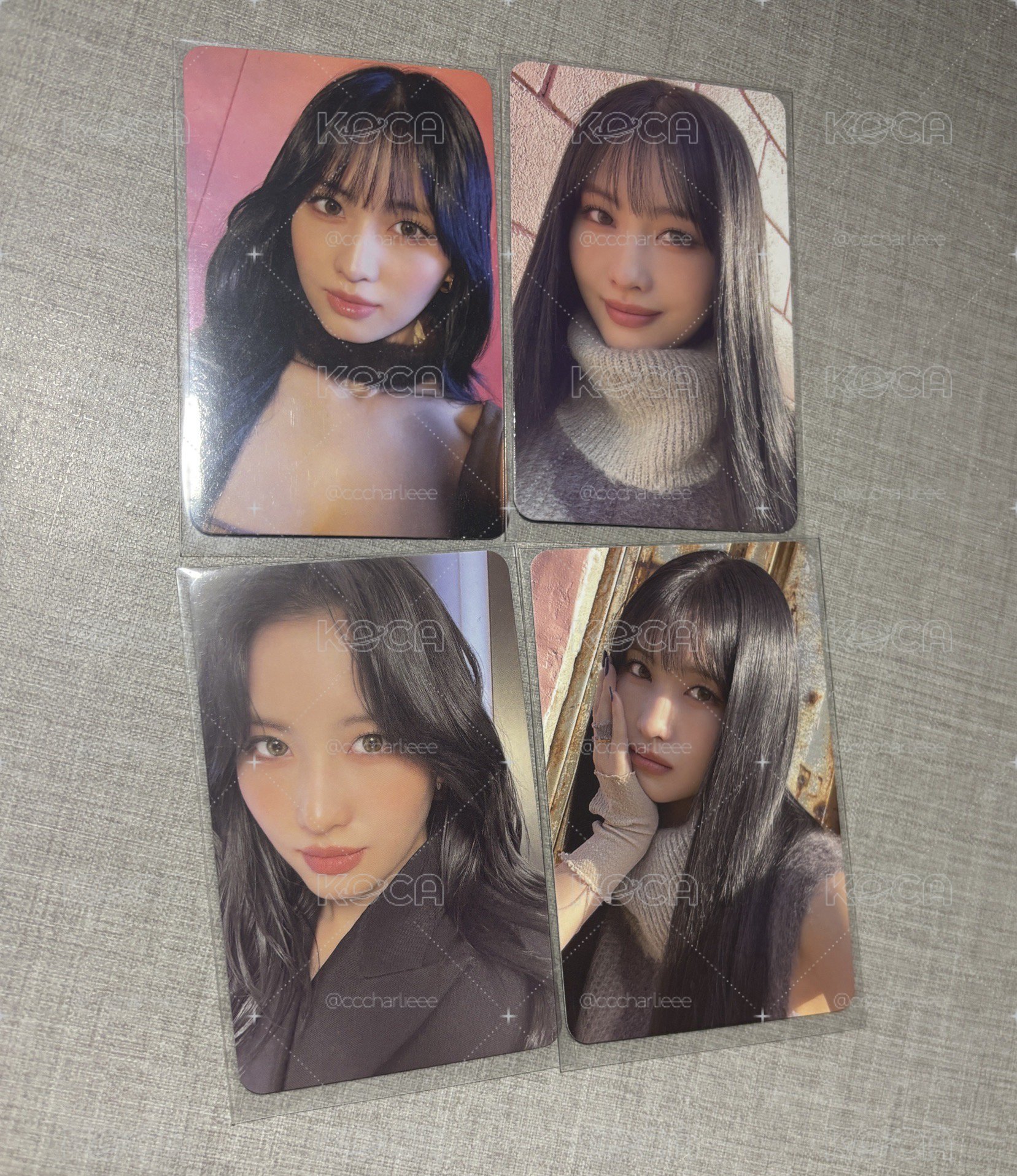 Momo迷12小卡*4
