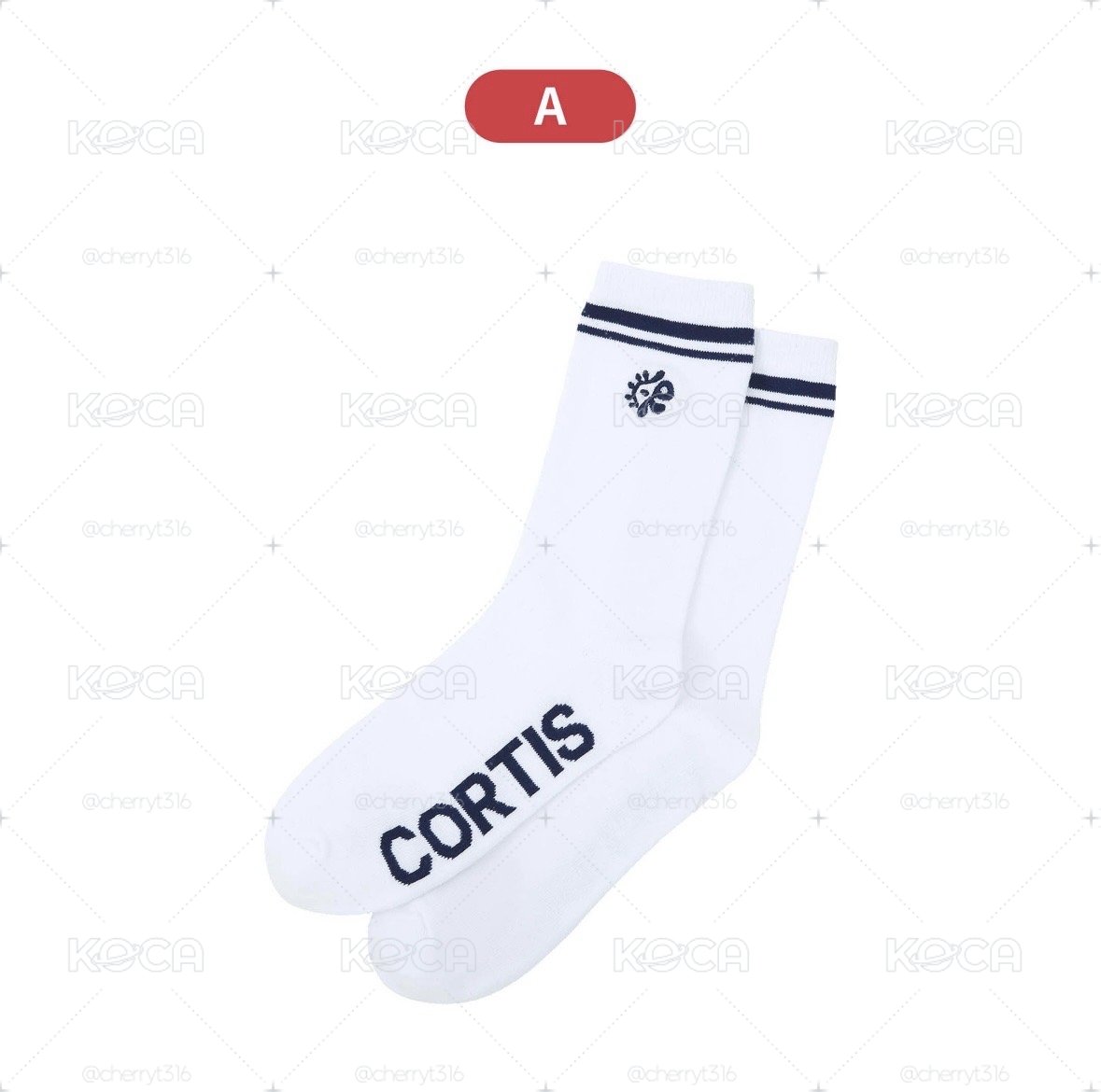 免二補Cortis日巡週邊一販-A款白襪