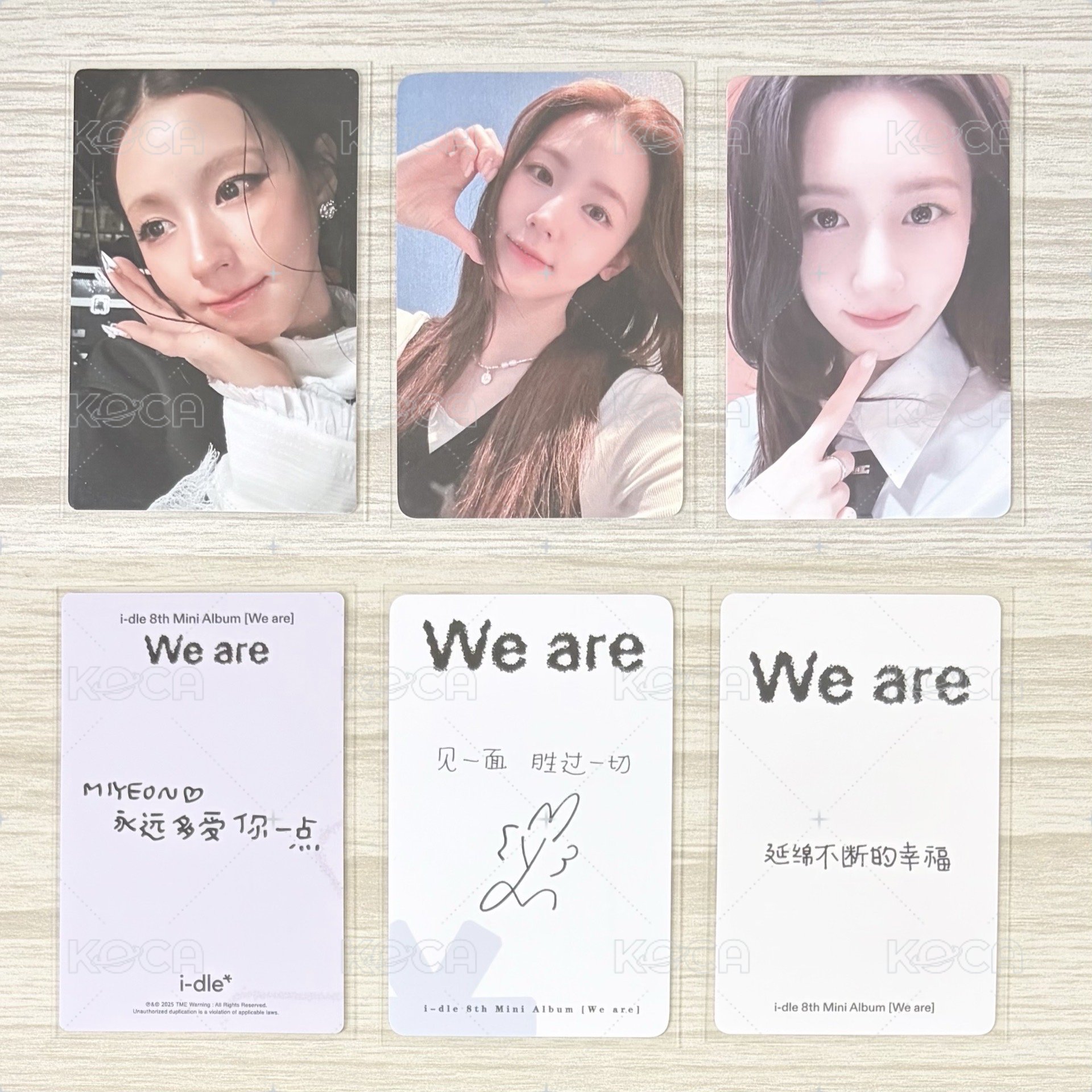 i-dle Miyeon 迷八 特典