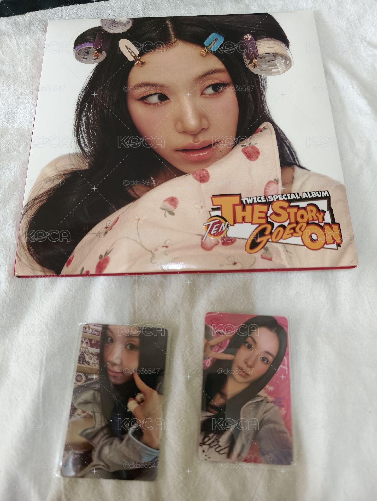 彩瑛單封x2+2張滿額卡 
