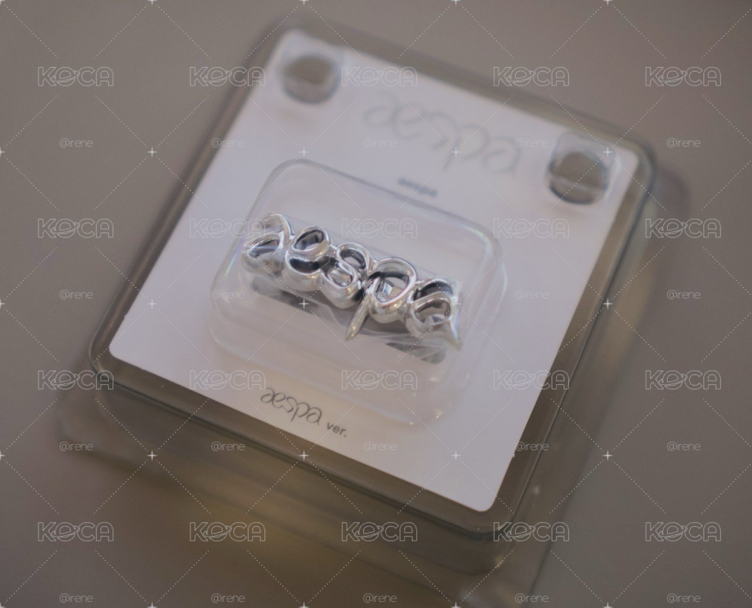 現貨 aespa 手燈裝飾 手燈扣 團