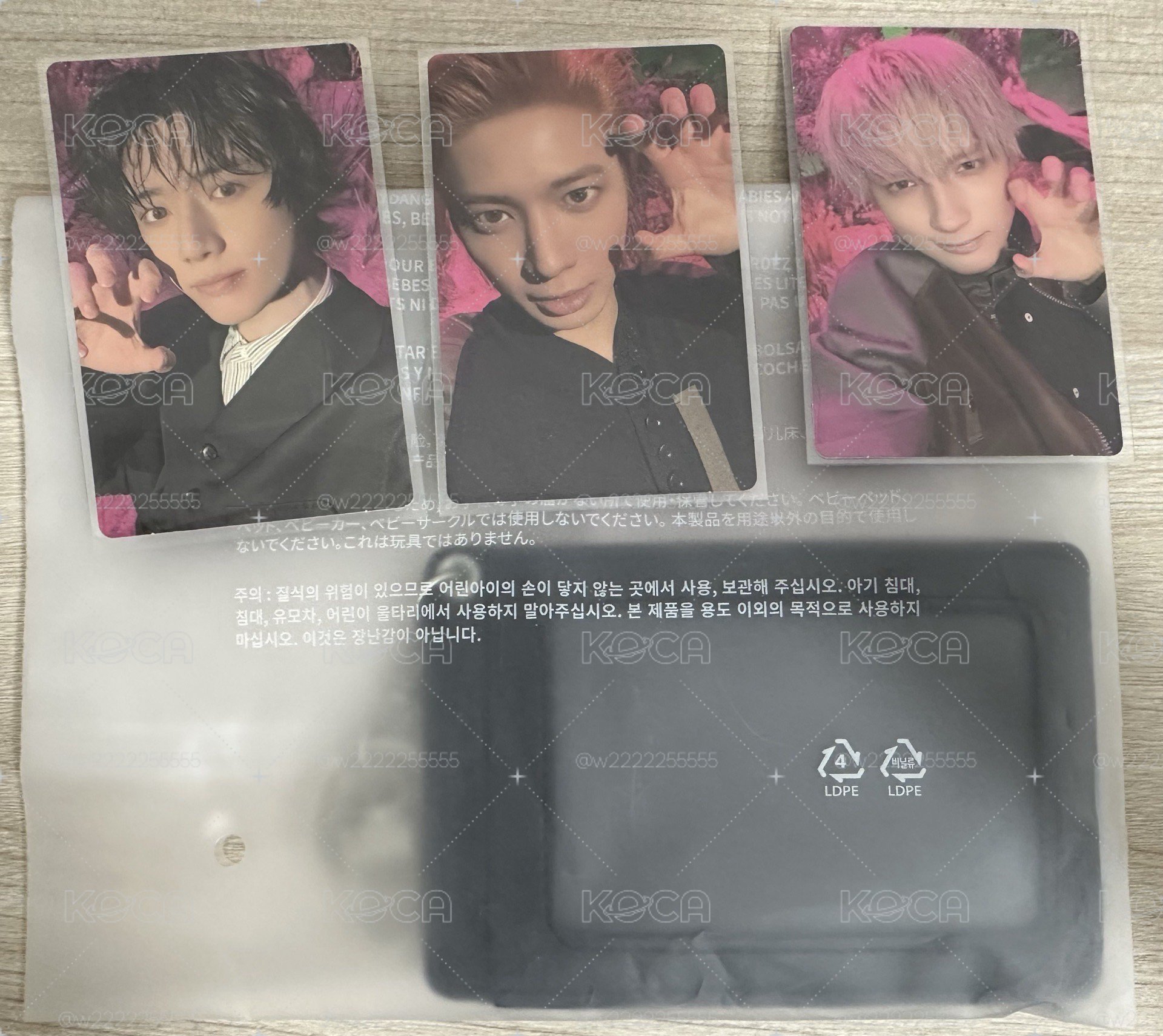 TXT 迷八 快閃店 卡套組