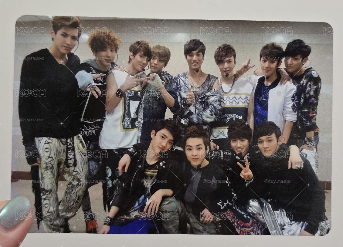 EXO MAMA 團體大卡