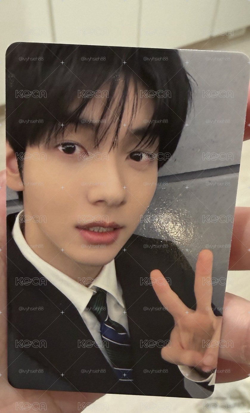 TXT 秀彬 迷八 WVS 2.0幸運卡