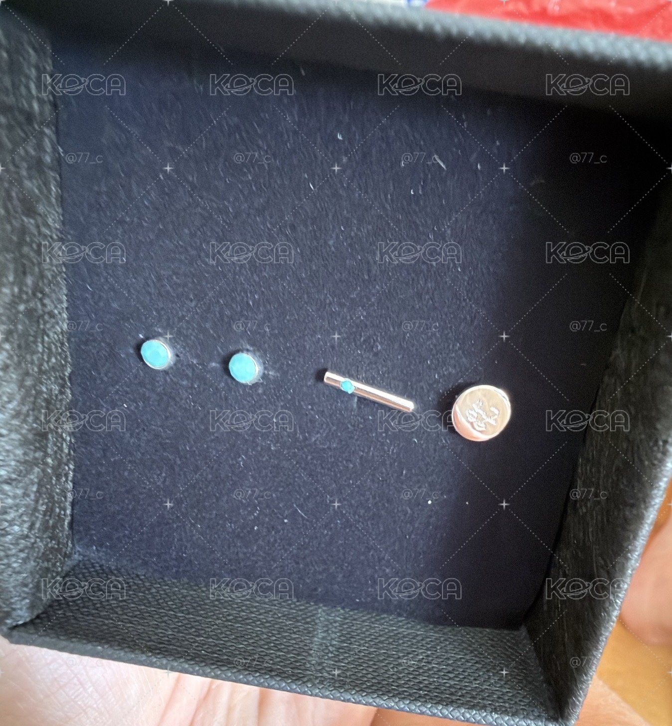 溫流 SM生日石耳環