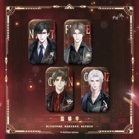 如星璀璨 方形徽章