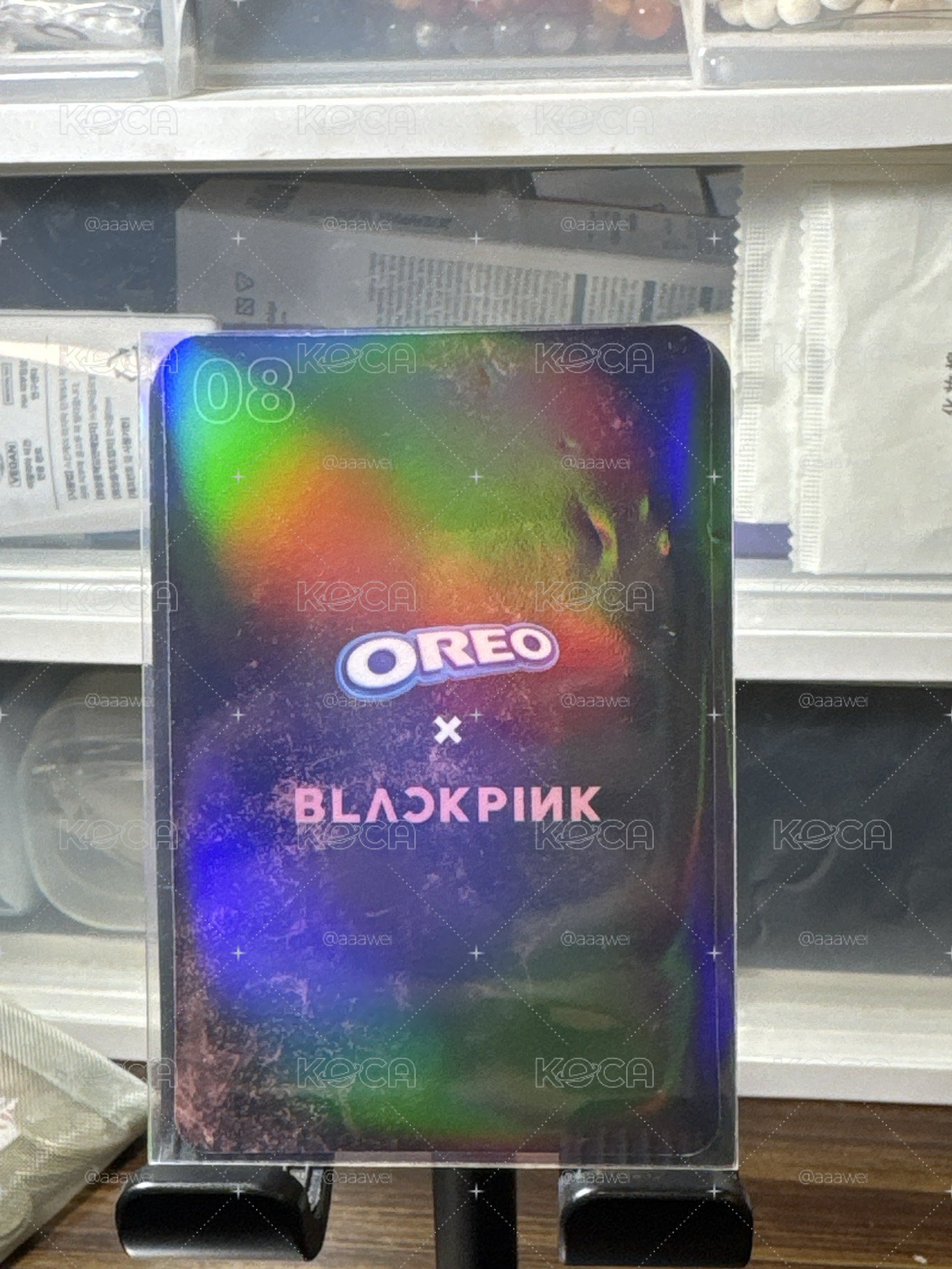 LISA OREO 代言卡 