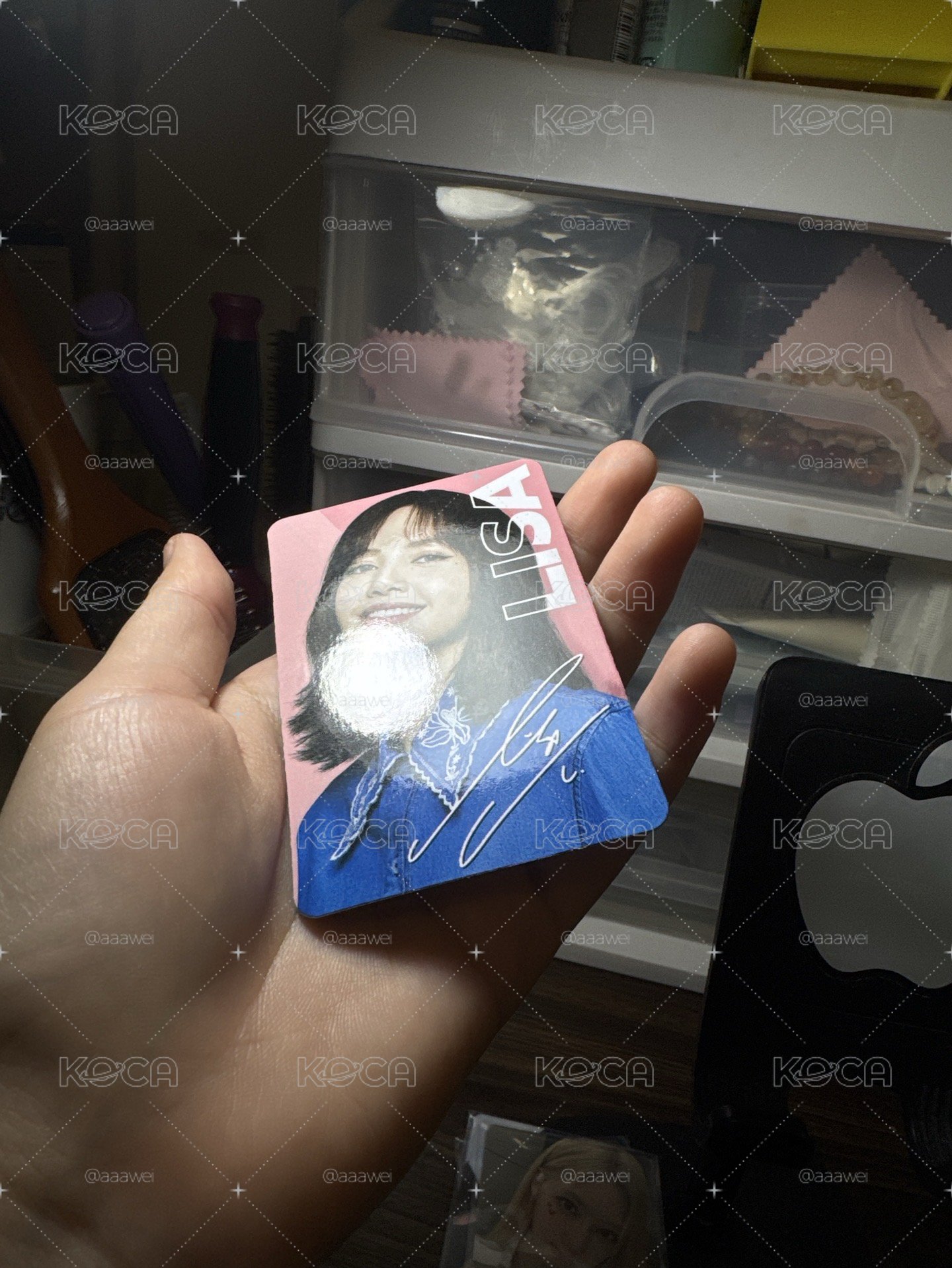 LISA OREO 代言卡 