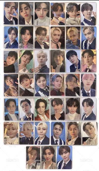 SEVENTEEN FML 場限全套+Dream場限全套 共91張