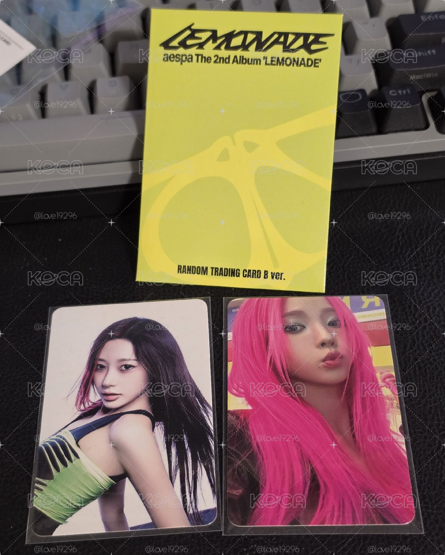 lemonade 快閃隨機卡 柚+吉