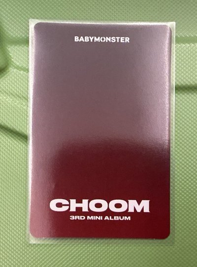 BABYMONSTER CHOOM Ruka小卡