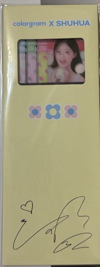 colorgram 代言卡 膠片