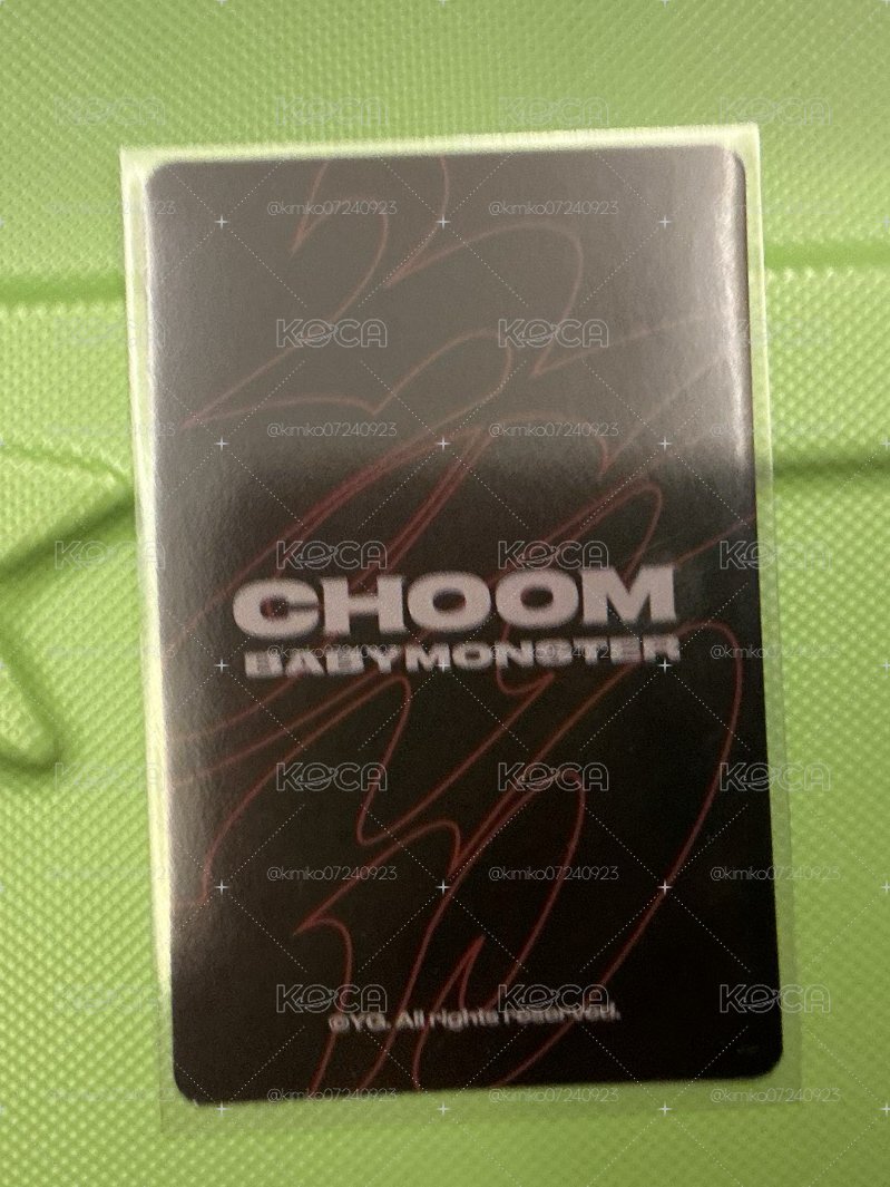 BABYMONSTER CHOOM Ruka小卡