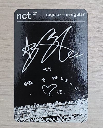 [Taeyong] Regular-lrregular 專輯卡 irregular