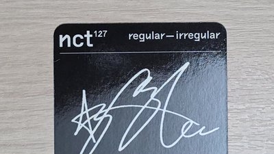 [Taeyong] Regular-lrregular 專輯卡 irregular