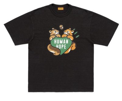 💜在台現貨💜HUMAN HOPE 黑色 T恤 （M號）