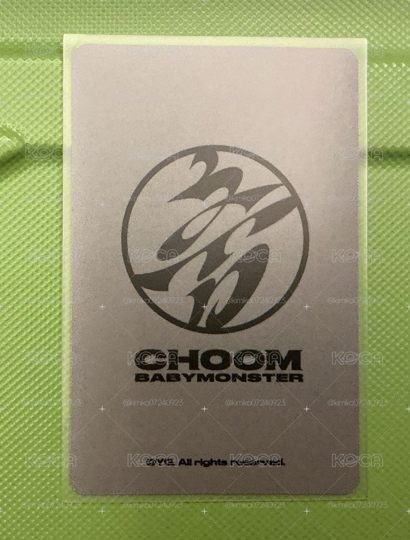 BABYMONSTER CHOOM Ruka小卡