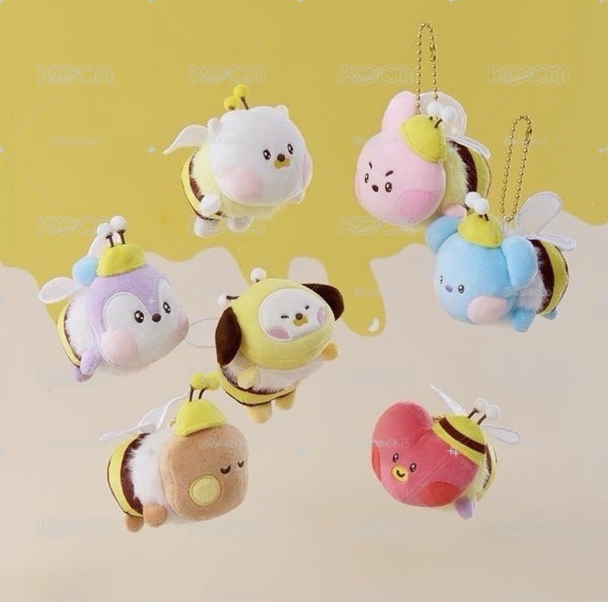 BT21 蜜蜂系列 Cooky Mang 全新