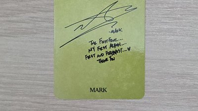 [Mark] The Firstfruit 專輯卡-Trilgogy ver.
