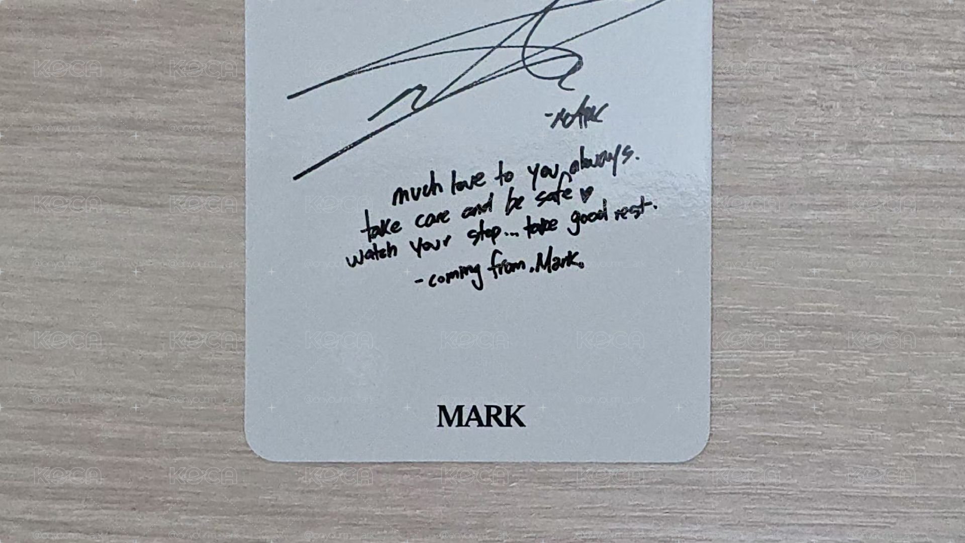 [Mark] The Firstfruit 專輯卡 photobook ver.