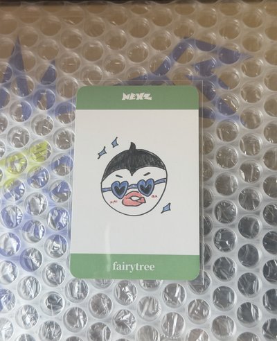 仙女樹簽名會卡🐧