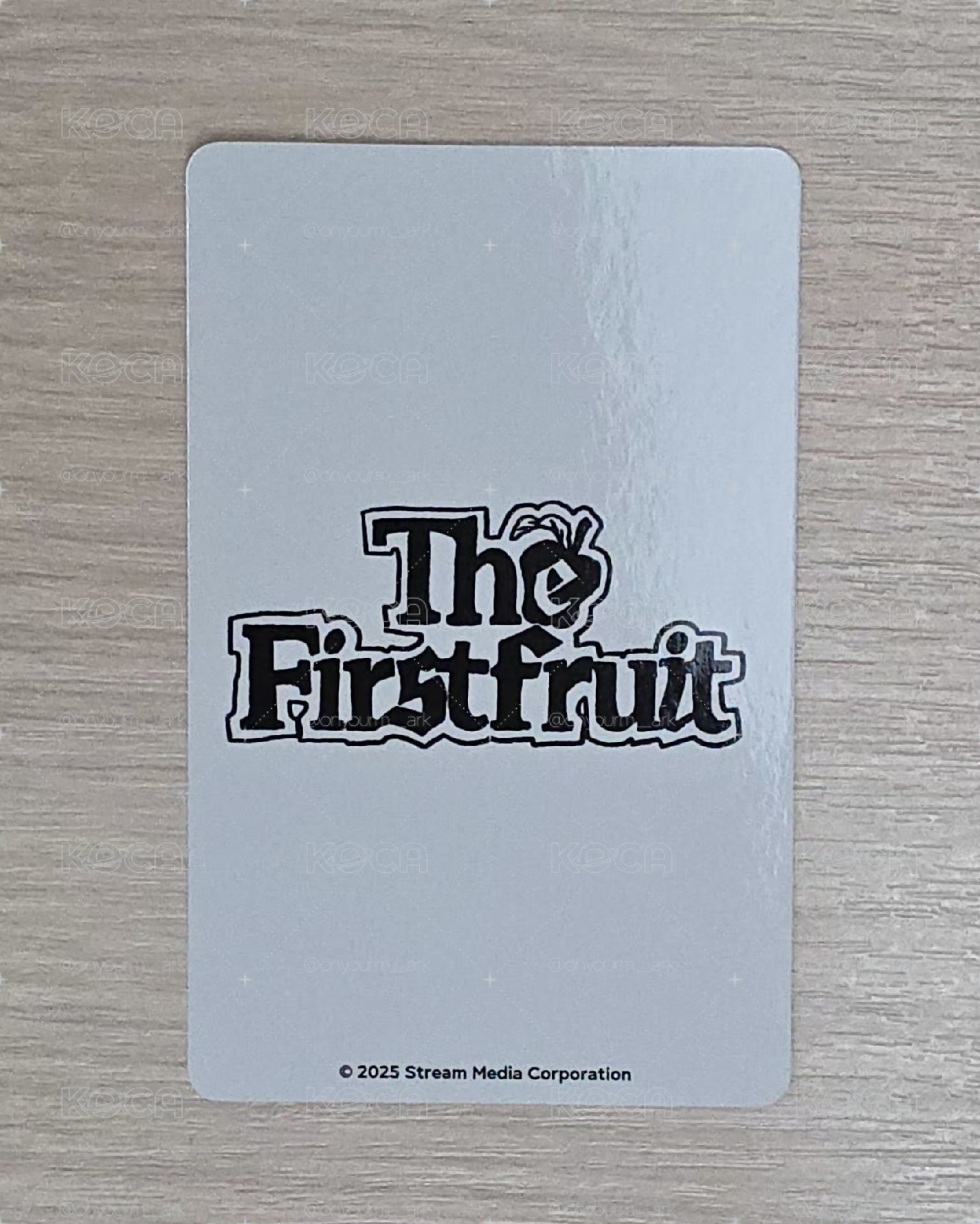 可議價 [Mark] The Firstfruit 入場卡 / 場限卡 日本 showcase