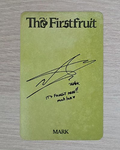 [Mark] The Firstfruit 專輯卡 -Trilogy ver.