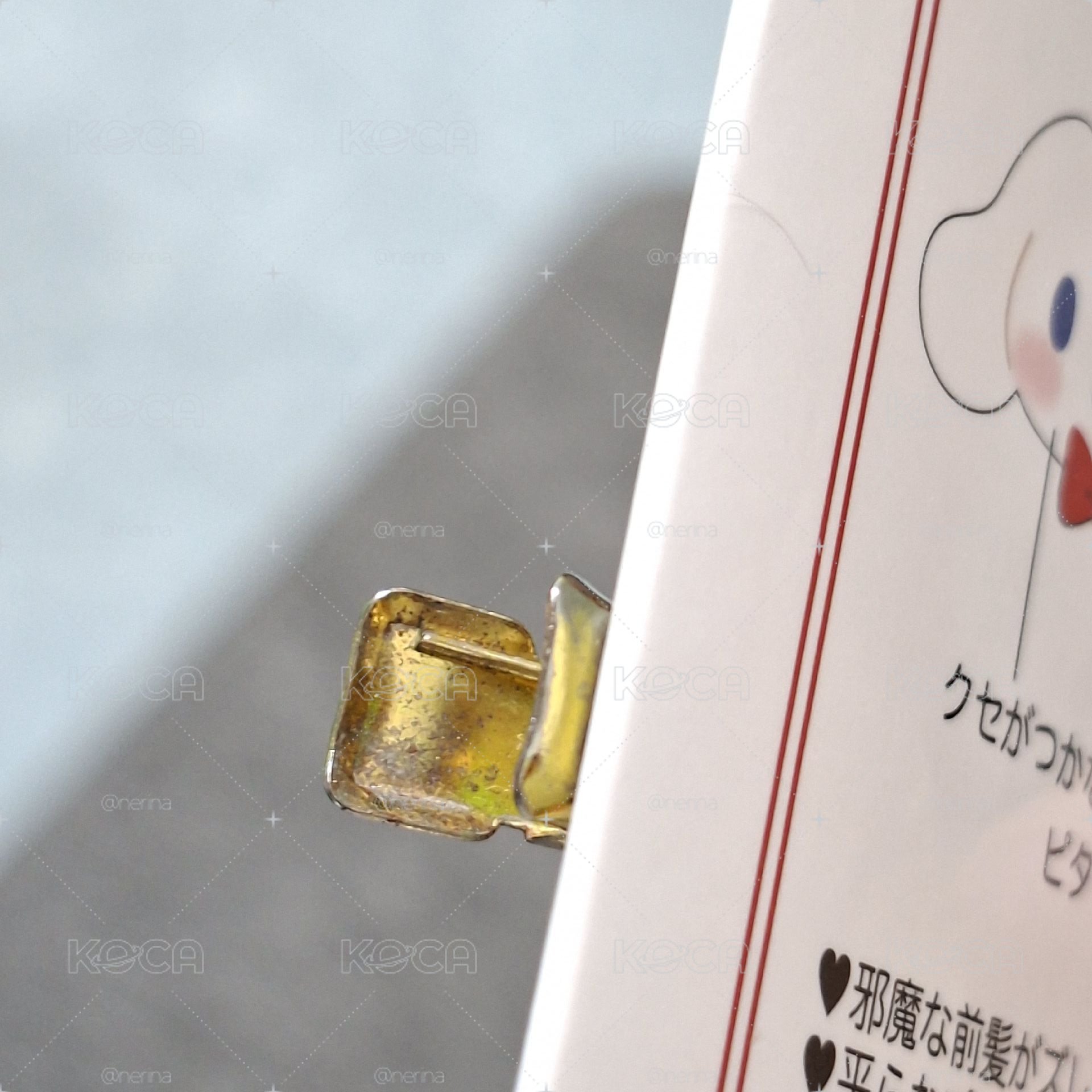 草莓蛋糕髮夾 大耳狗